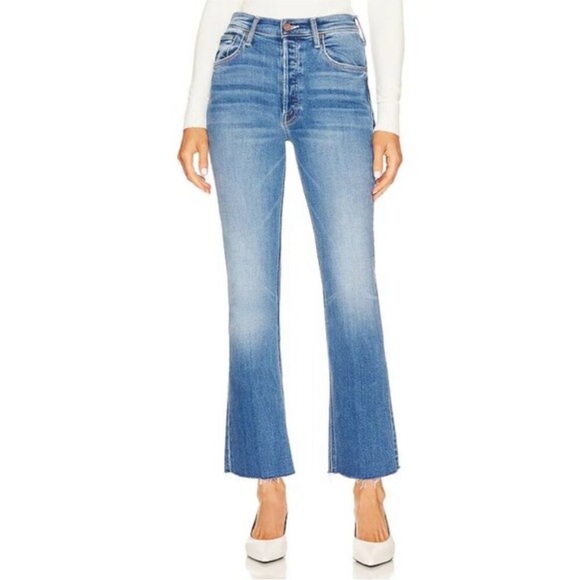 MOTHER Denim - Mother The Hustler Ankle Fray Jeans Layover Size 28